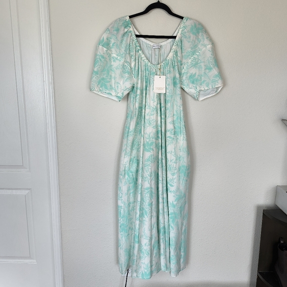 Scanlan Theodore Voile Print Dress Size 2 NWT - Picture 1 of 11